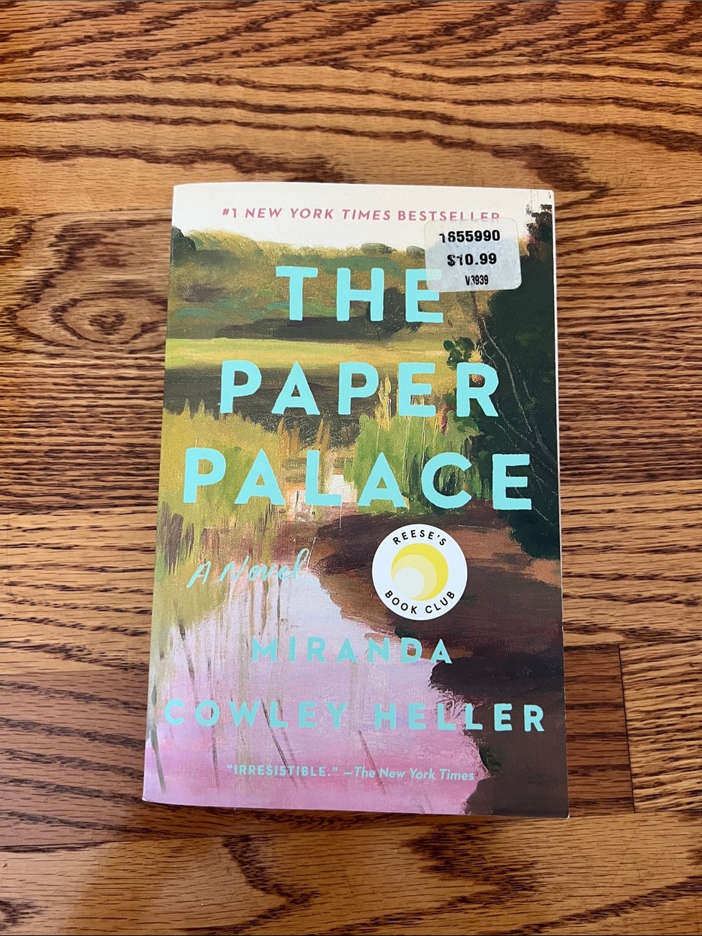 The Paper Palace by Miranda Cowley Heller - Turquoise & Green Cover